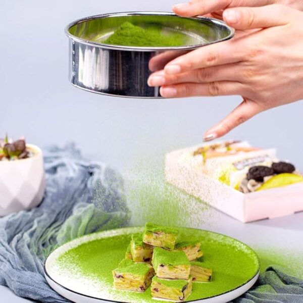 Stainless Steel Flour Sifter for Baking and Kitchen Use