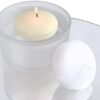 Ivory Disc Floating Candles 3 Inches 6 pcs