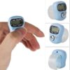 3 Mini LCD Finger Tally Counter Digital Hand Clicker for Tasbih, Sports, Inventory & Daily Counting Multicolour