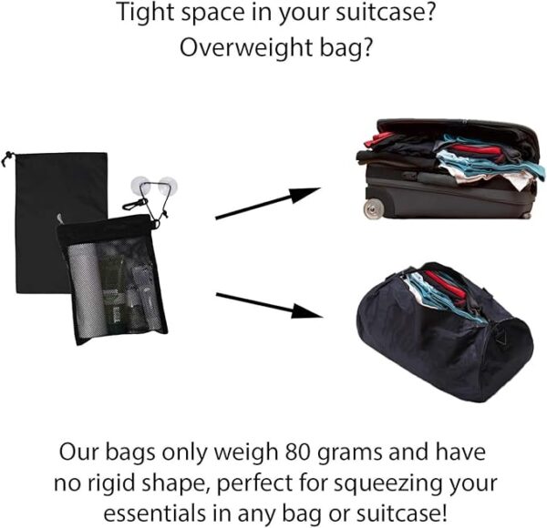 Hang Ease Waterproof Toiletry Shower Bag - Image 4