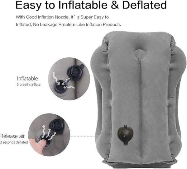 Dream Angle 45° Inflatable Travel Pillow Set - Image 2