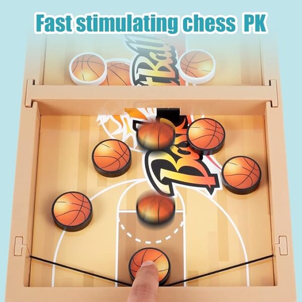 Fast Sling Basketball Board Game Speed Challenge for Kids & Adults