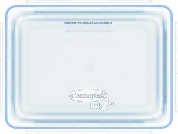 4 Piece Locking Food Storage Container Set 300 to 1200ml with Secure Lids - Image 2