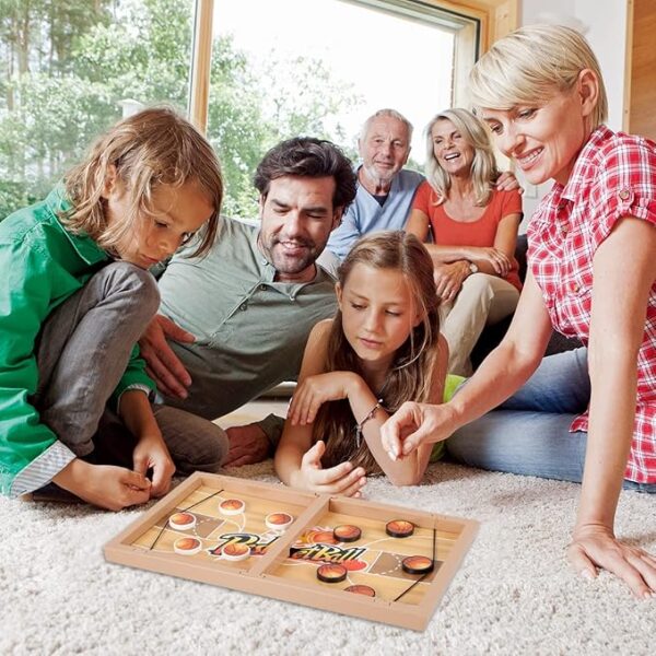 Fast Sling Basketball Board Game Speed Challenge for Kids & Adults - Image 2
