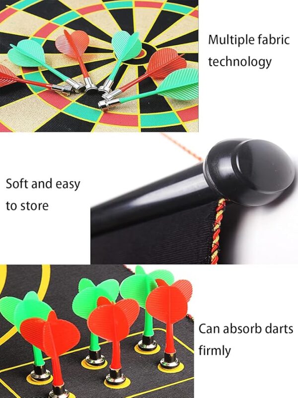 Dual Sided Magnetic Dart Game Set - Image 4