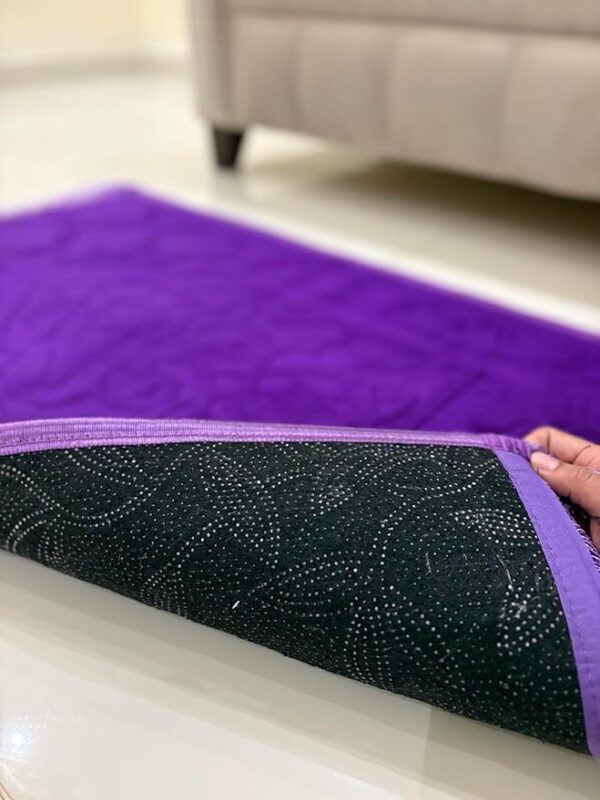 Luxury Padded FoldablPrayer Mat Stylish, Lightweight & Comfortable Janamaz for Men and Women - Image 3