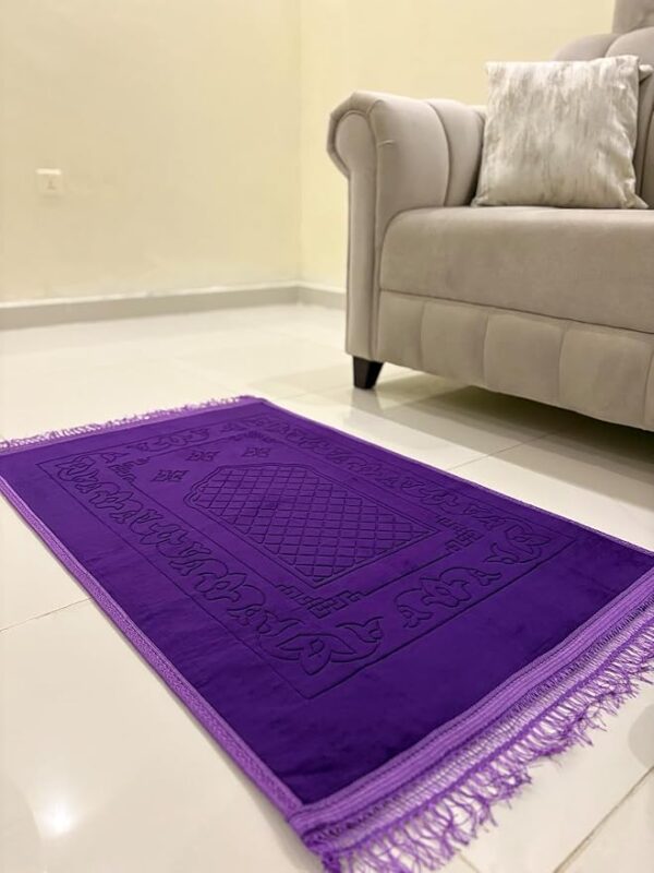 Luxury Padded FoldablPrayer Mat Stylish, Lightweight & Comfortable Janamaz for Men and Women