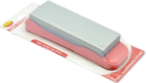 Silver Knife Sharpening Stone Durable with Ergonomic Handle - Image 3