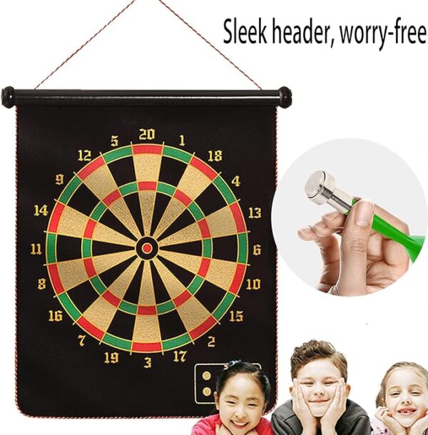 Dual Sided Magnetic Dart Game Set - Image 2