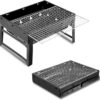 Portable Foldable Charcoal BBQ Grill Outdoor Cooking Essential